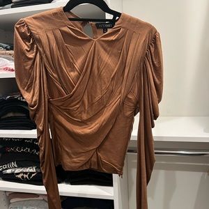 Intermix Naomi Ruched Jersey Top